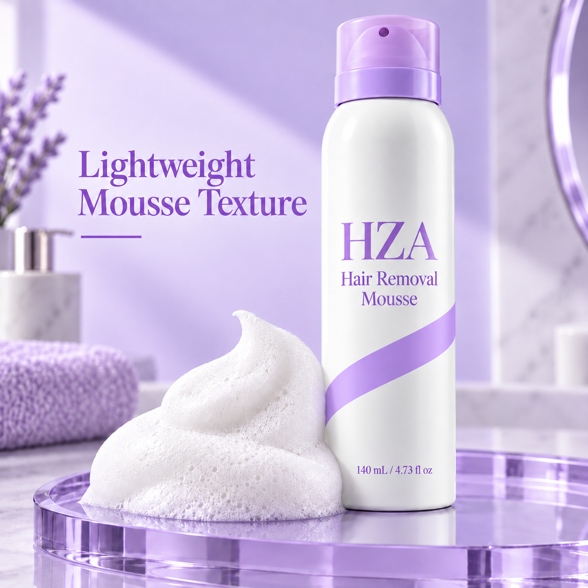 Gentle Body Hair Removal Cream & Mousse Kit