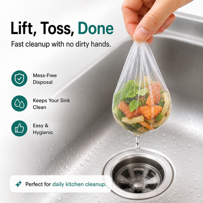 Disposable Sink Strainer Mesh Bags