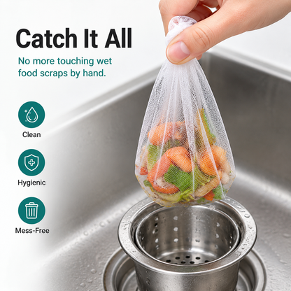 Disposable Sink Strainer Mesh Bags