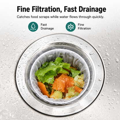 Disposable Sink Strainer Mesh Bags