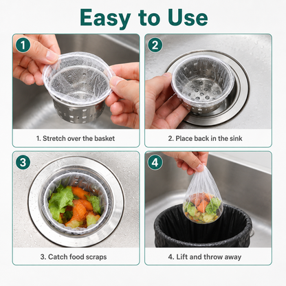 Disposable Sink Strainer Mesh Bags