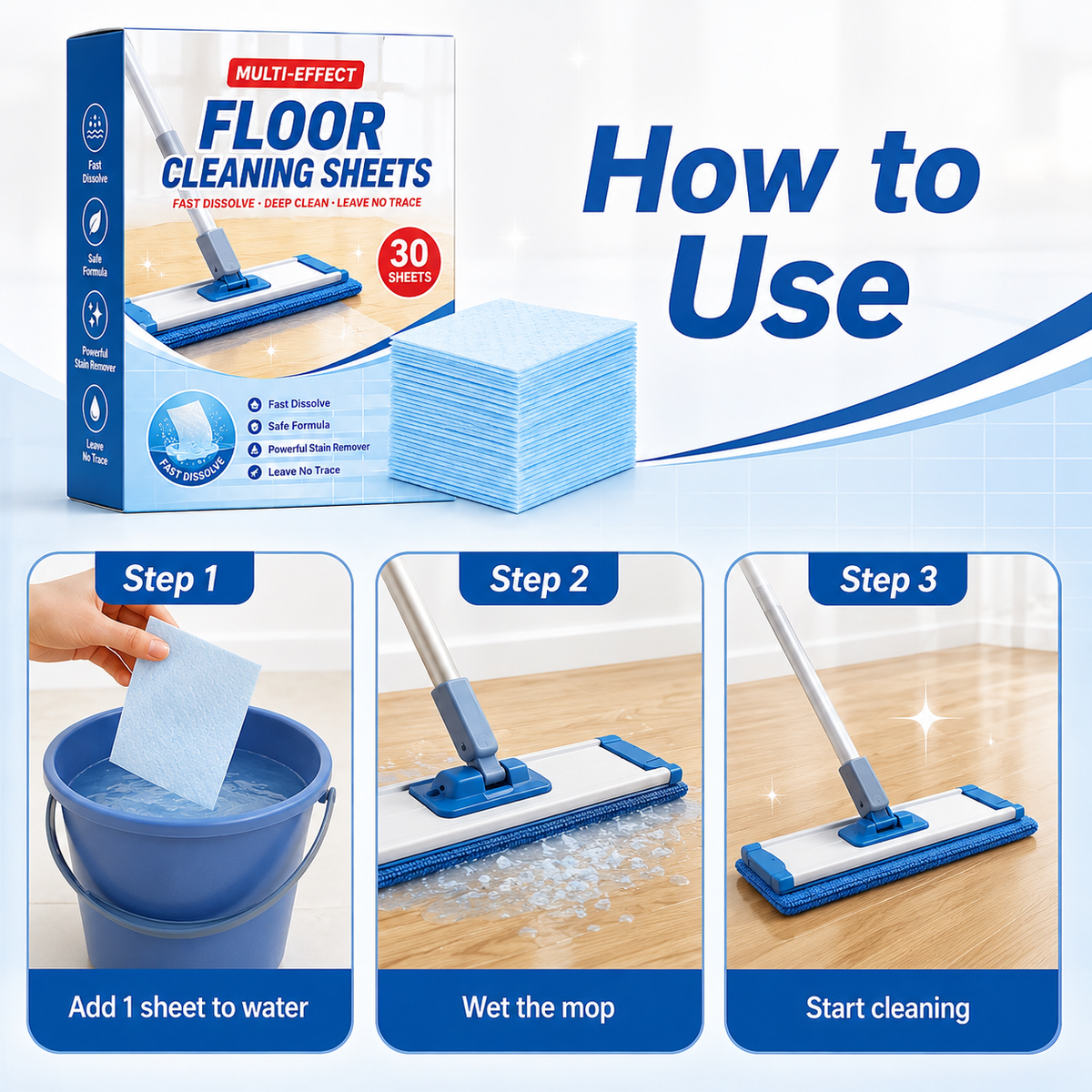 Eco Floor Cleaner Strips