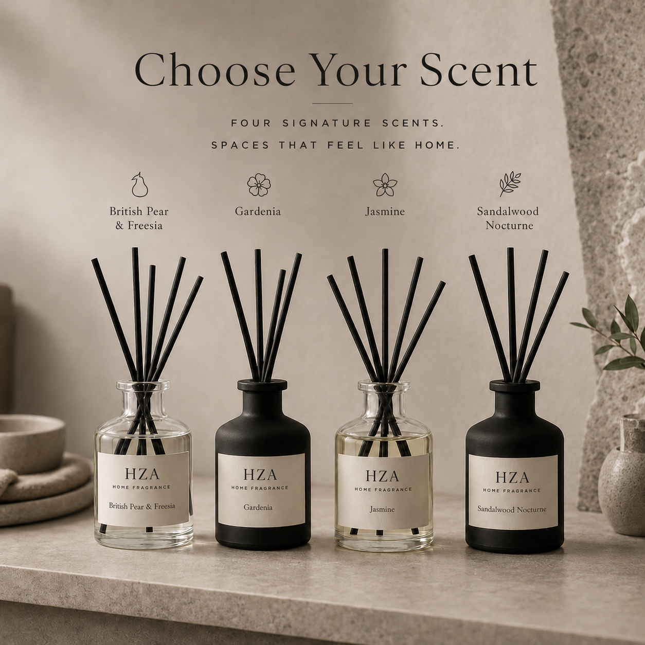 Luxury Reed Diffuser – Long-Lasting Home Fragrance